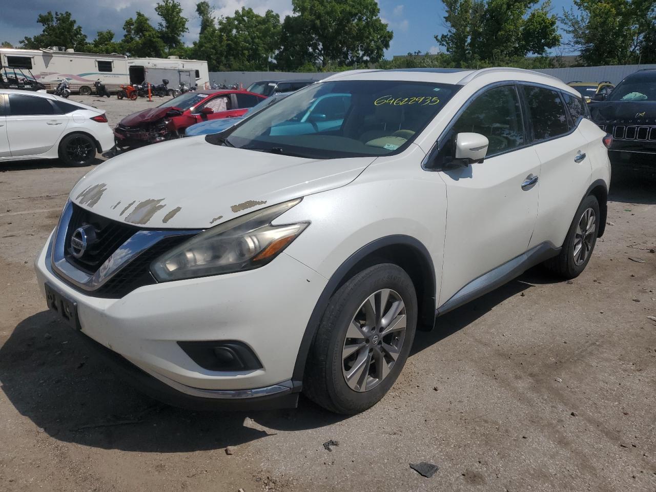2015 Nissan Murano S VIN: 5N1AZ2MG4FN235358 Lot: 64622935