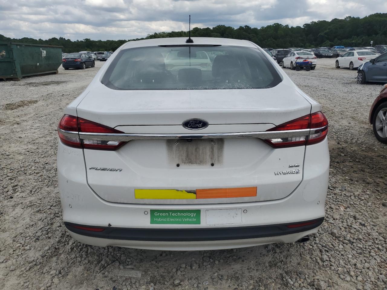 2018 Ford Fusion Se Hybrid VIN: 3FA6P0LU6JR171993 Lot: 55084355