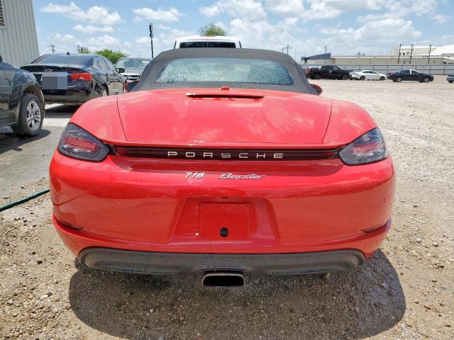  PORSCHE BOXSTER 2017 Czerwony