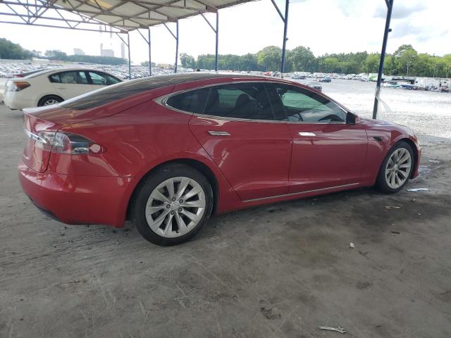  TESLA MODEL S 2018 Czerwony