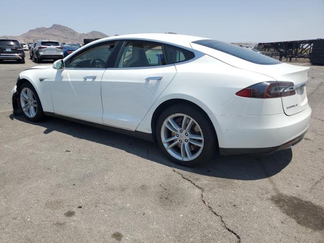 Hatchbacks TESLA MODEL S 2015 Biały