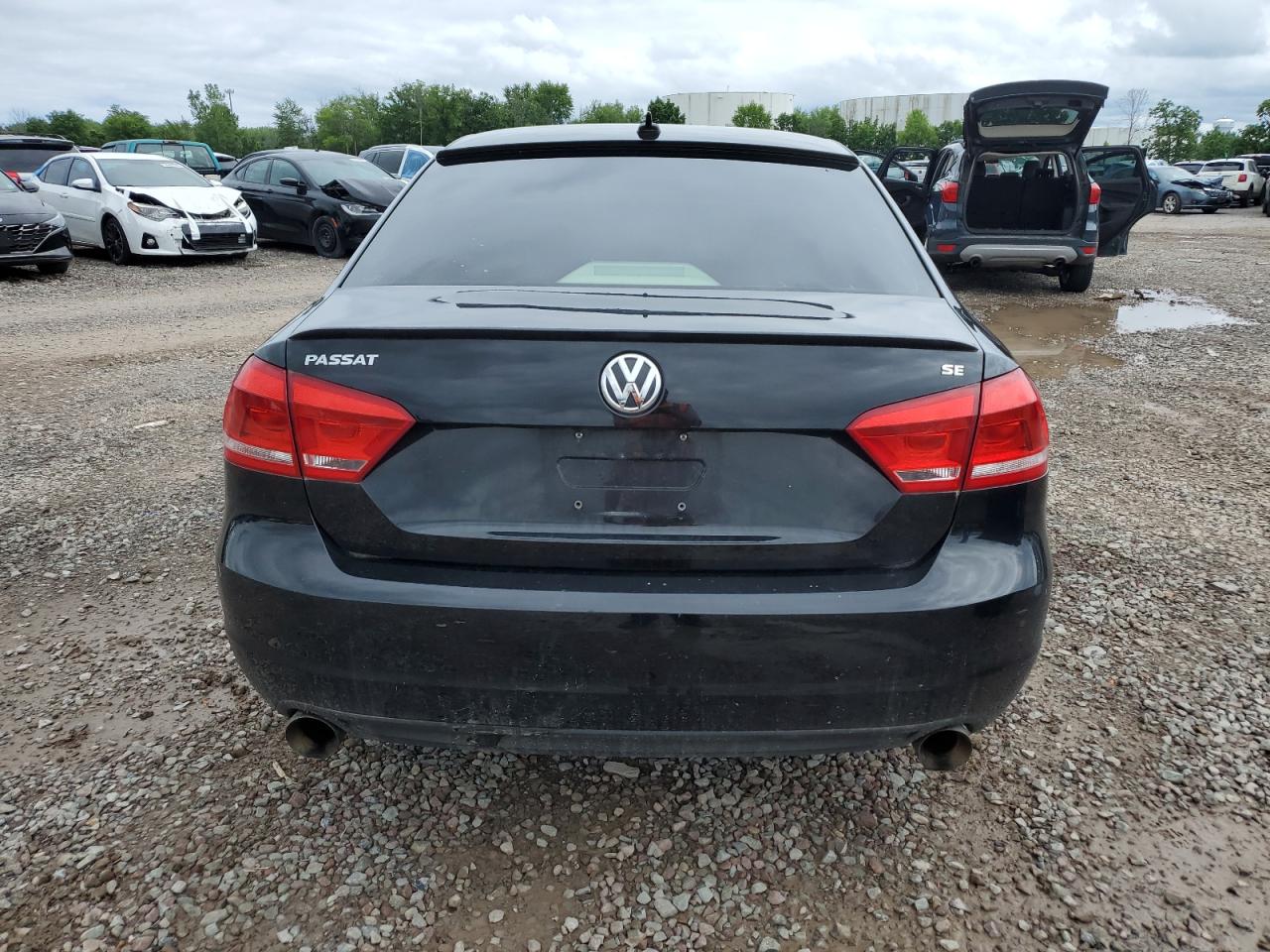 2012 Volkswagen Passat Se VIN: 1VWBP7A34CC069800 Lot: 63807375