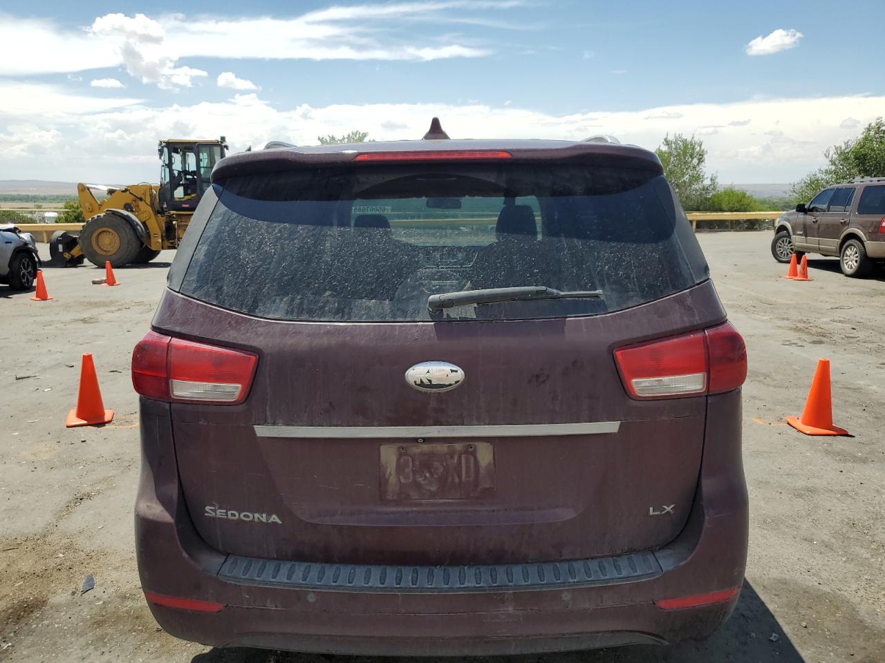 2015 Kia Sedona Lx VIN: KNDMB5C16F6024130 Lot: 65007685