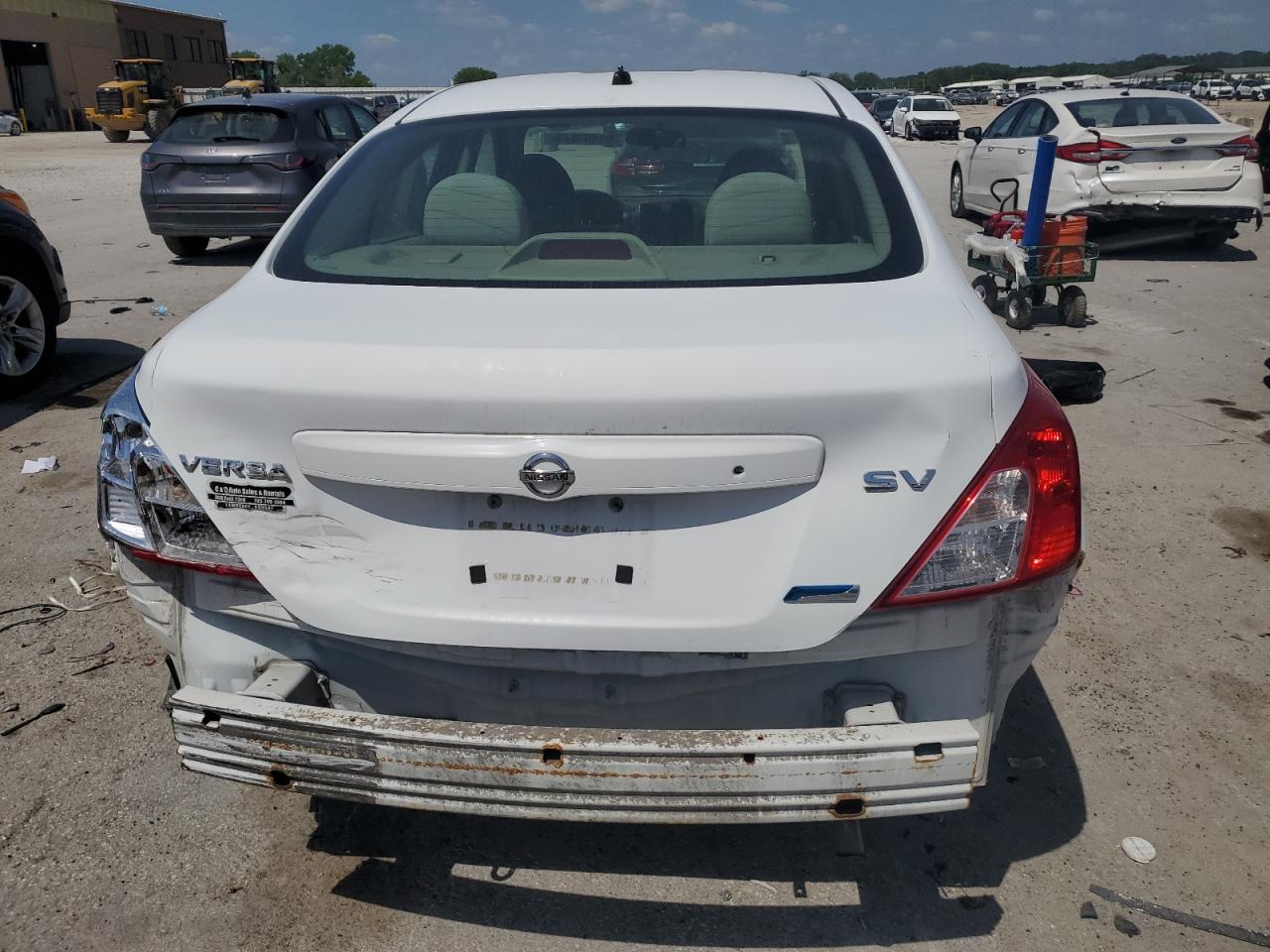 2012 Nissan Versa S VIN: 3N1CN7AP9CL819134 Lot: 64403645