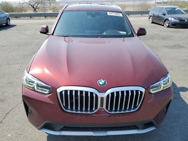  BMW X3 2022 Бургунди