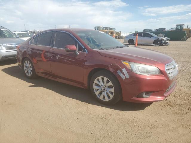  SUBARU LEGACY 2017 Czerwony