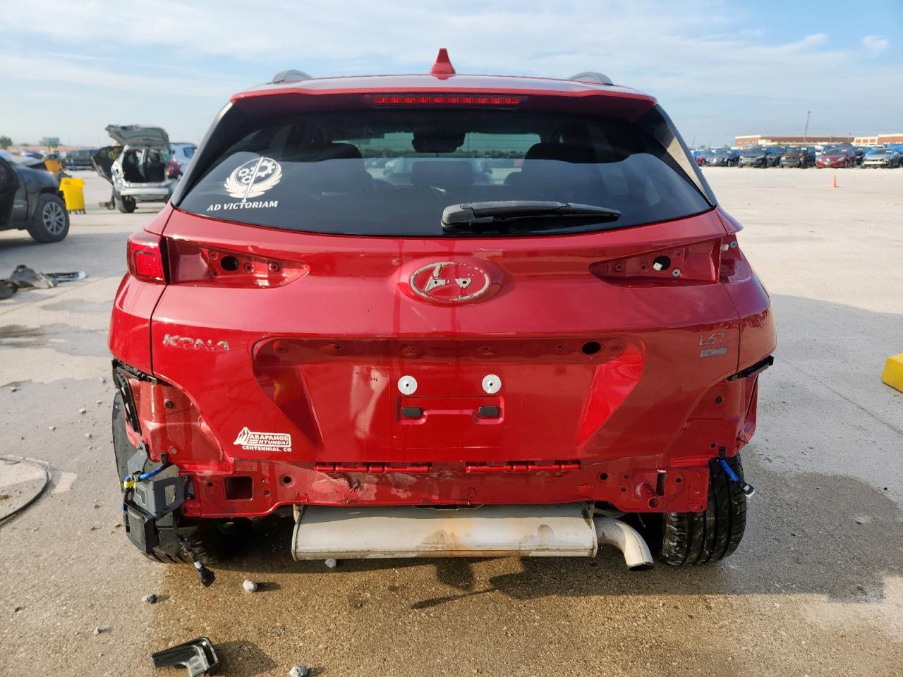 2022 Hyundai Kona Limited VIN: KM8K5CA36NU907982 Lot: 63412225