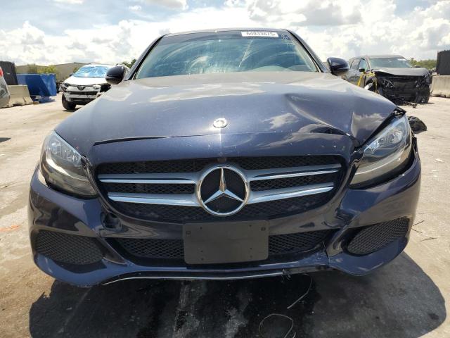  MERCEDES-BENZ C-CLASS 2018 Granatowy