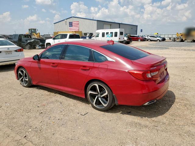  HONDA ACCORD 2020 Красный