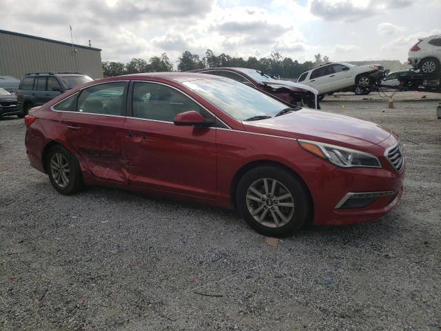  HYUNDAI SONATA 2015 Maroon