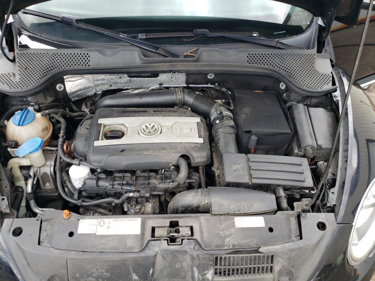 2012 Volkswagen Beetle Turbo VIN: 3VWVA7AT6CM648395 Lot: 64002495
