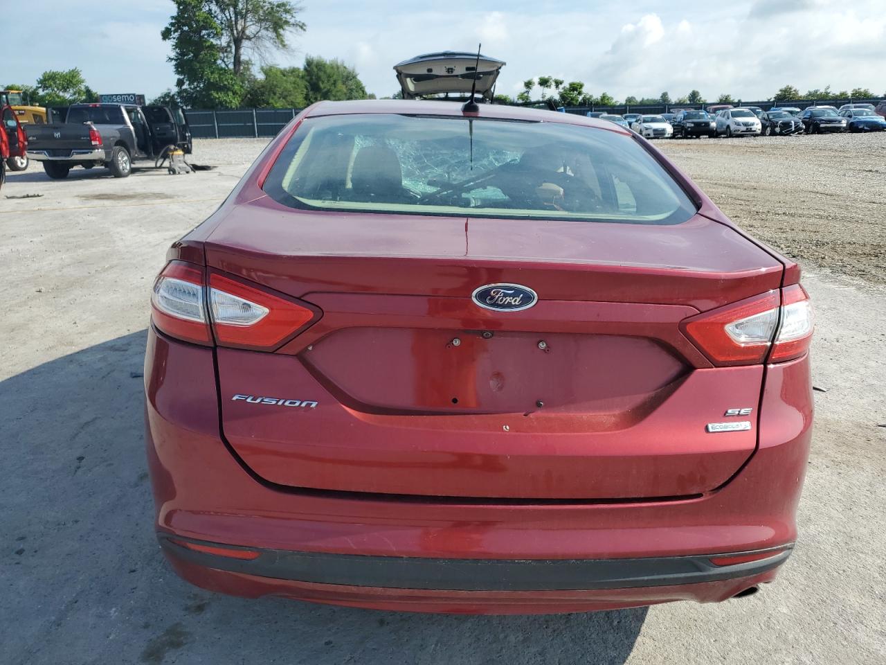 2016 Ford Fusion Se VIN: 1FA6P0H76G5129838 Lot: 64762615