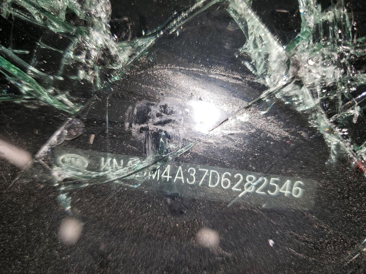 2013 Kia Rio Lx VIN: KNADM4A37D6282546 Lot: 66617425