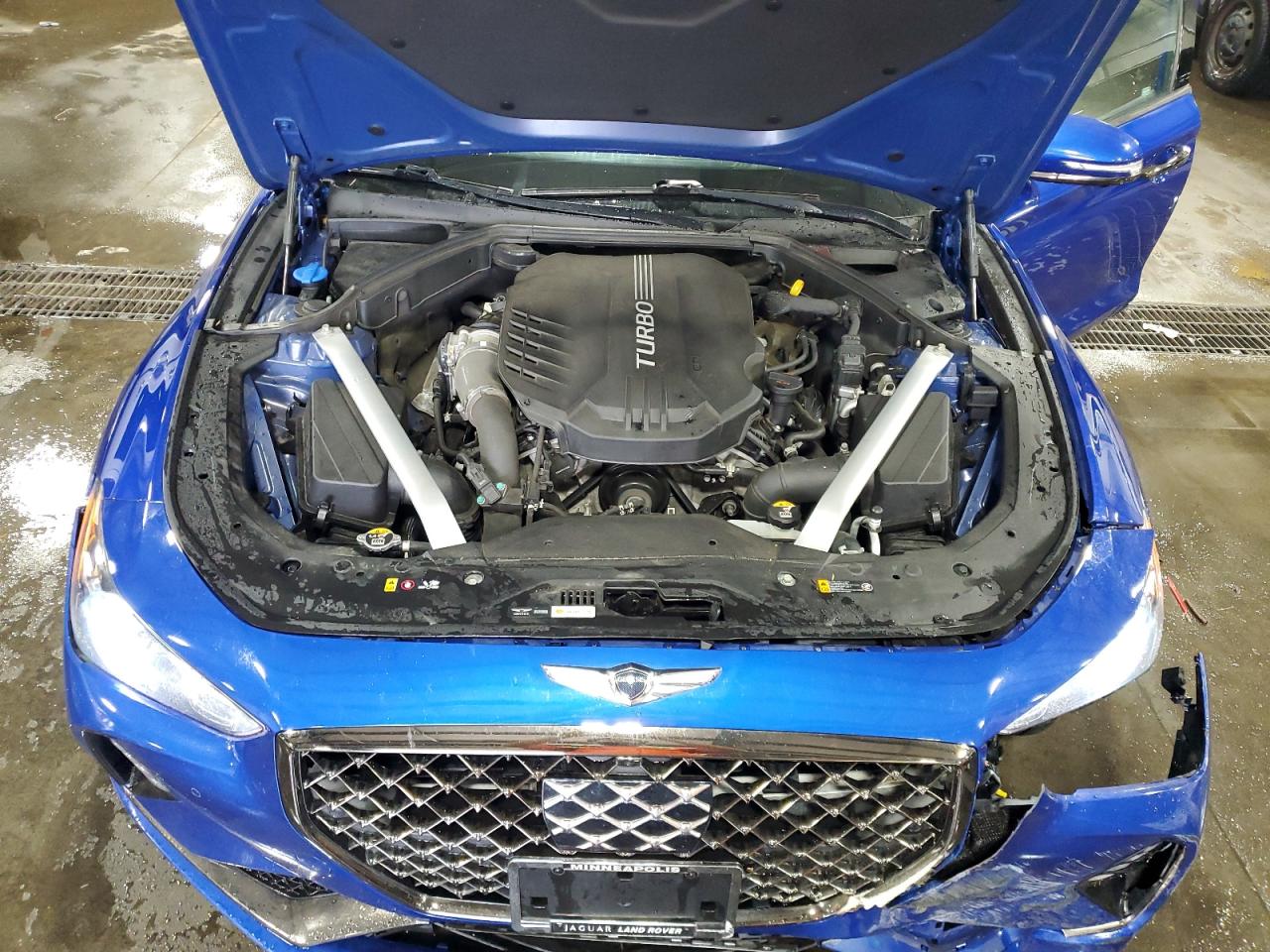 2020 Genesis G70 Prestige VIN: KMTG34LEXLU048527 Lot: 64287175