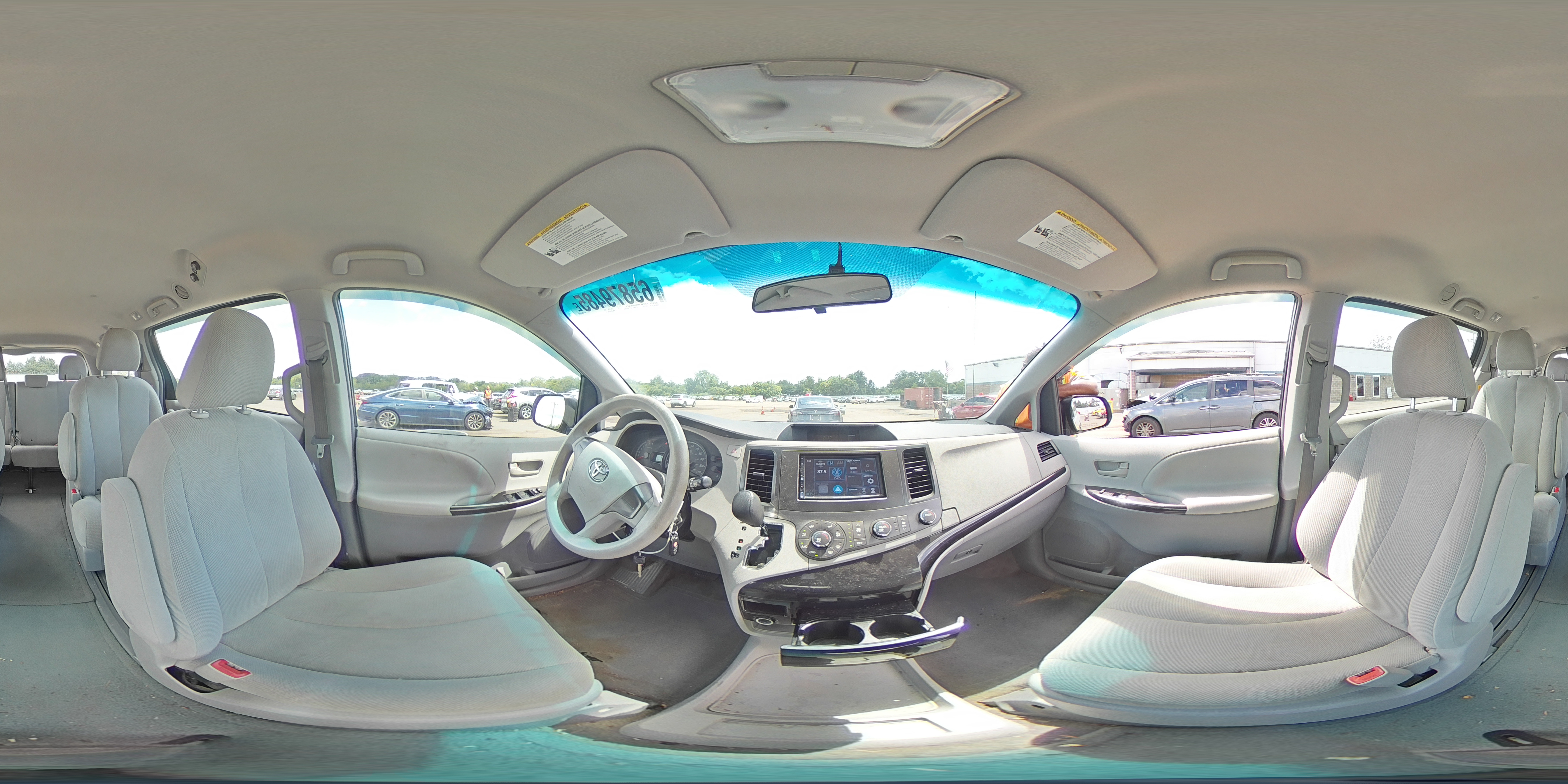 2012 Toyota Sienna Base VIN: 5TDKA3DC6CS013431 Lot: 65879485