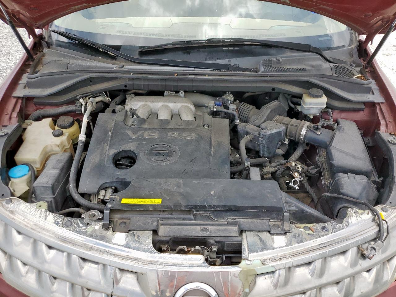2006 Nissan Murano Sl VIN: JN8AZ08T86W414002 Lot: 64623395