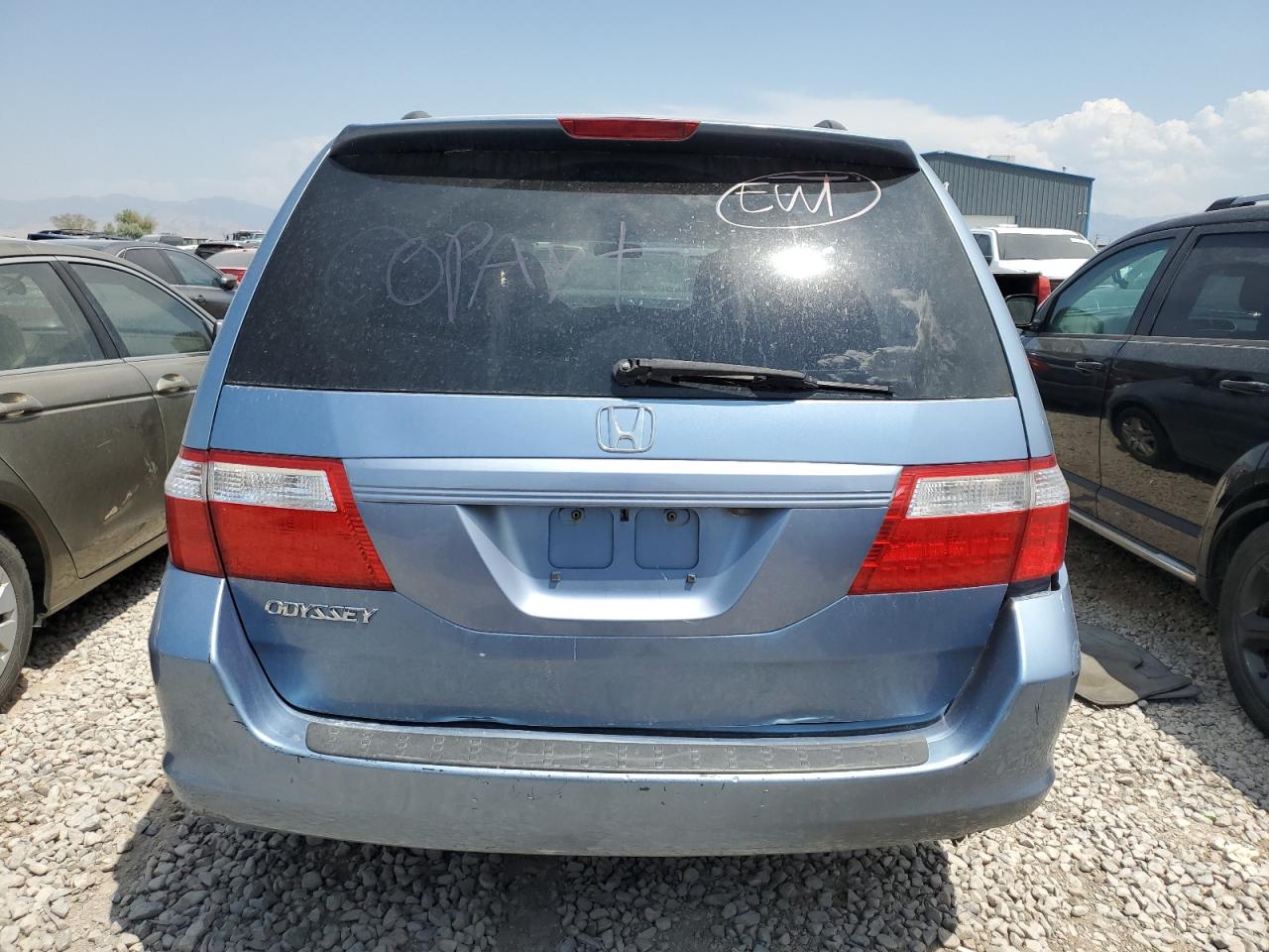 2007 Honda Odyssey Exl VIN: 5FNRL38737B070203 Lot: 65089875