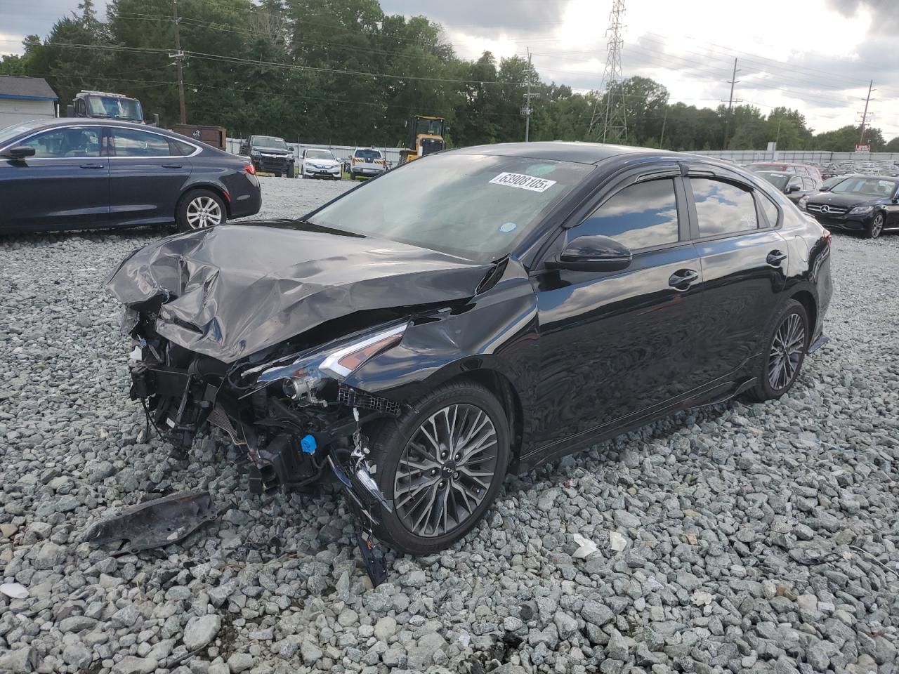 2022 Kia Forte Gt Line black null gas 3KPF54AD6NE509934 photo #1