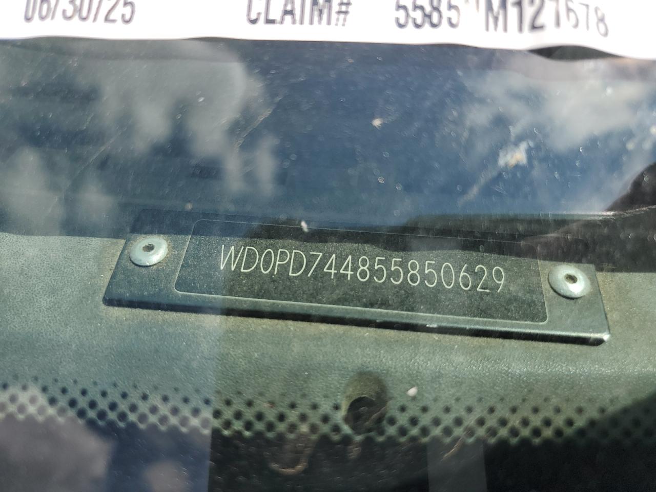 2005 Dodge Sprinter 2500 VIN: WD0PD744855850629 Lot: 56980505