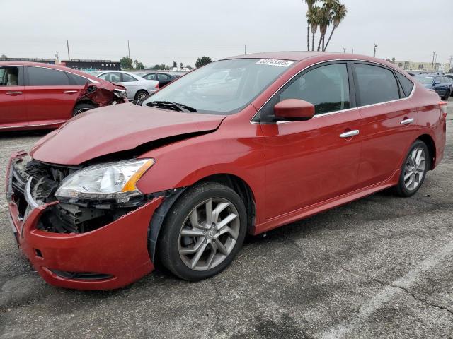  NISSAN SENTRA 2013 Czerwony