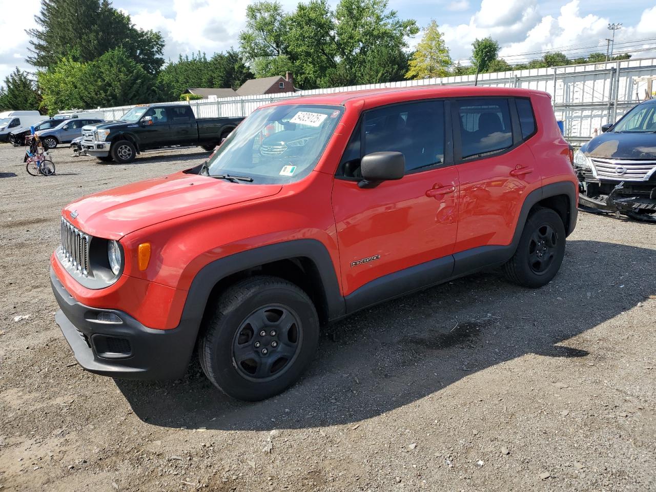 2016 Jeep Renegade Sport VIN: ZACCJBAT8GPD46655 Lot: 64829125