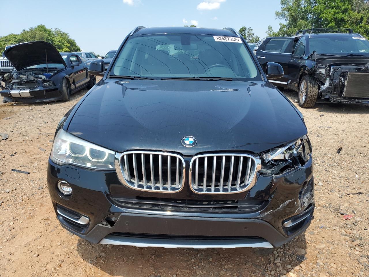 2017 BMW X3 xDrive28I VIN: 5UXWX9C52H0D95734 Lot: 63457355