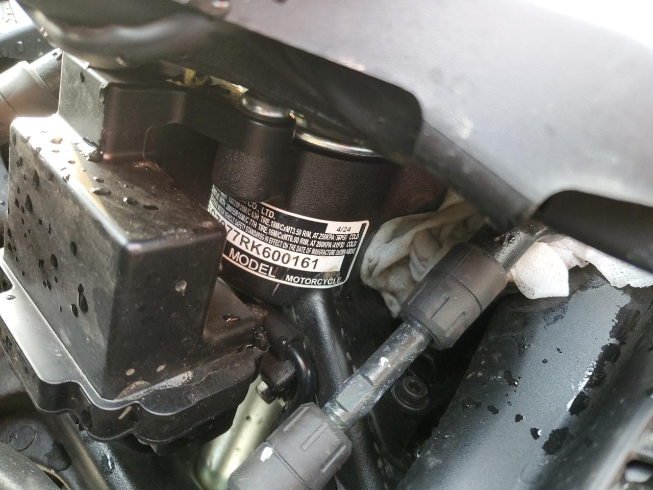 2024 Honda Gl1800 D VIN: JH2SC7977RK600161 Lot: 66172135