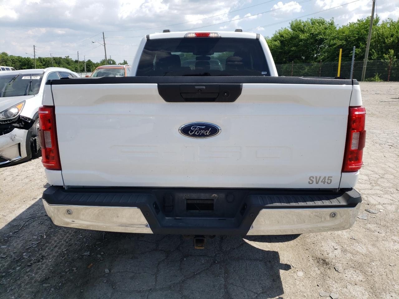 2022 Ford F150 Super Cab VIN: 1FTEX1C51NKE90345 Lot: 63386325