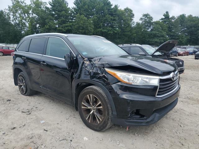  TOYOTA HIGHLANDER 2016 Черный