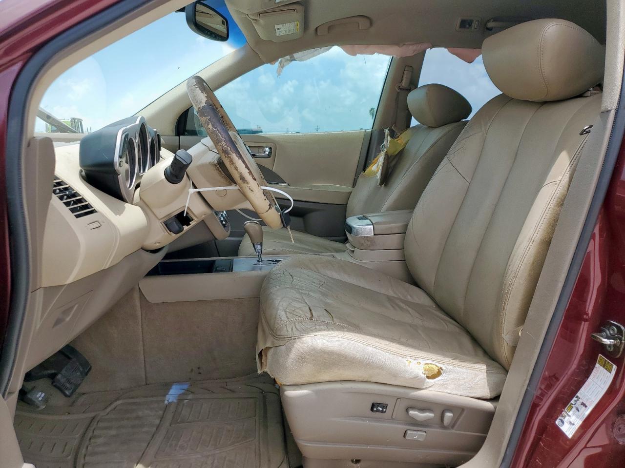 2006 Nissan Murano Sl VIN: JN8AZ08T86W414002 Lot: 64623395