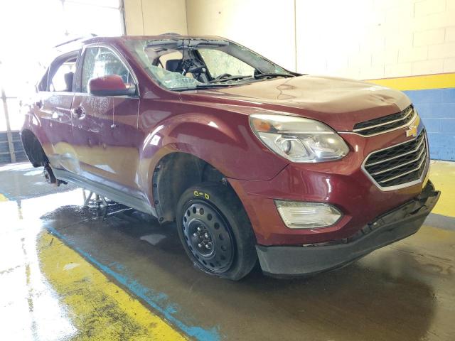  CHEVROLET EQUINOX 2017 Czerwony