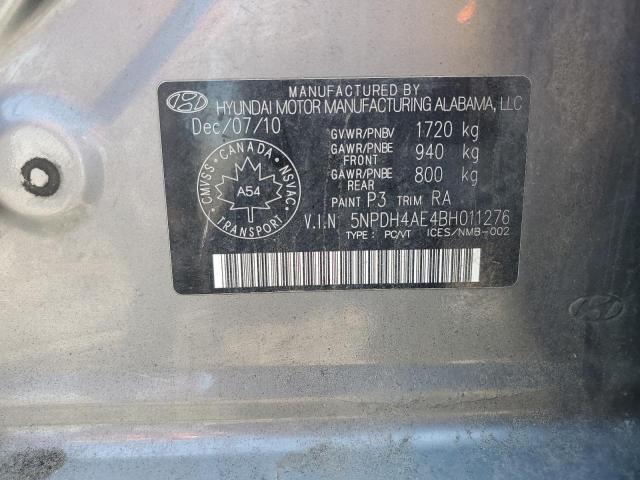 2011 HYUNDAI ELANTRA GLS  