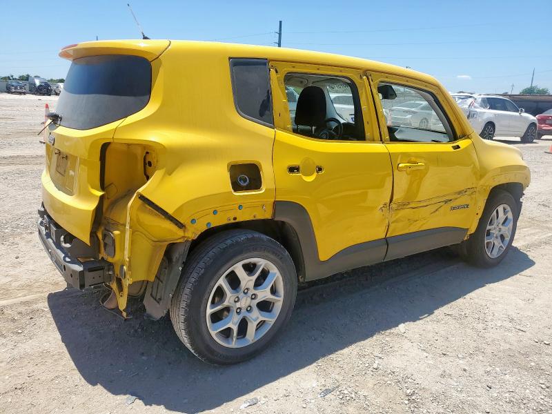  JEEP RENEGADE 2016 Żółty