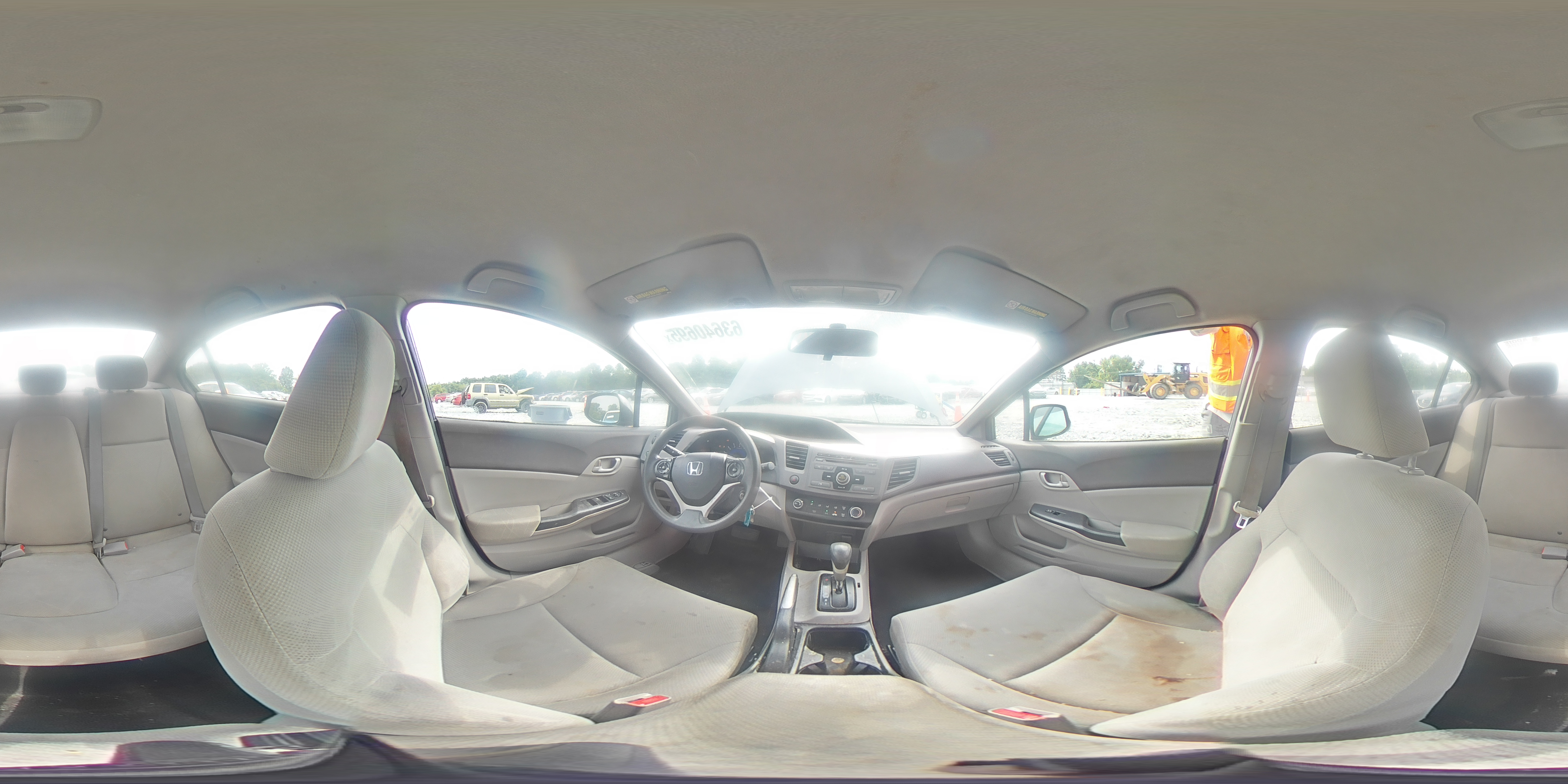 2012 Honda Civic Lx VIN: 19XFB2F51CE095523 Lot: 63640695