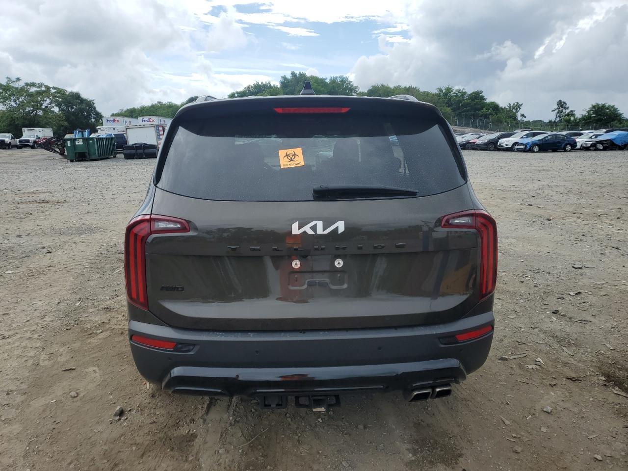 2022 Kia Telluride Sx VIN: 5XYP5DHC0NG263693 Lot: 63349195