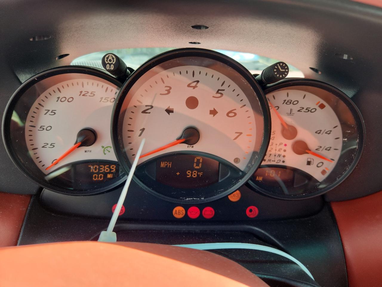 1997 Porsche Boxster VIN: WP0CA2983VS624787 Lot: 64928985