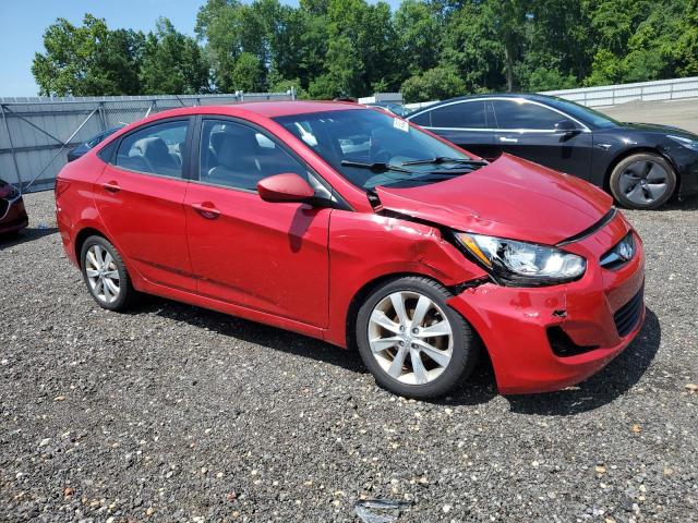  HYUNDAI ACCENT 2013 Red