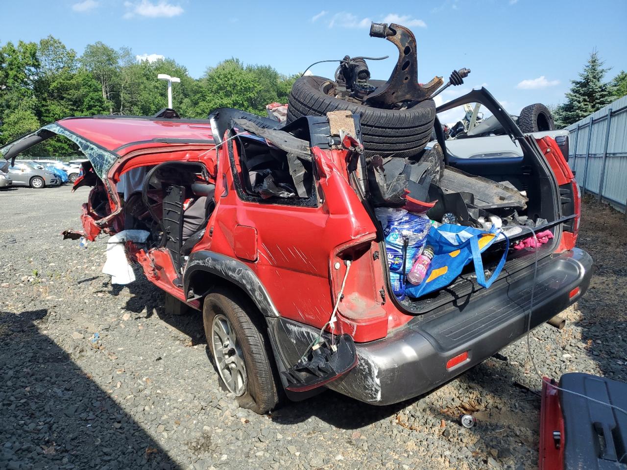 2001 Nissan Pathfinder Le VIN: JN8DR09Y61W604686 Lot: 64723455