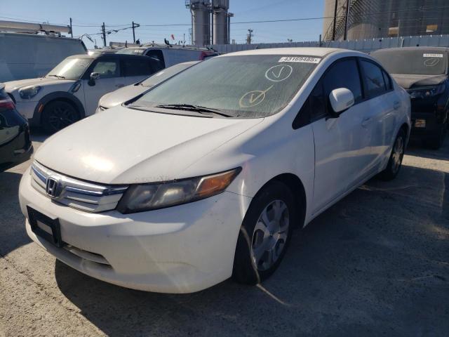  HONDA CIVIC 2012 Белый