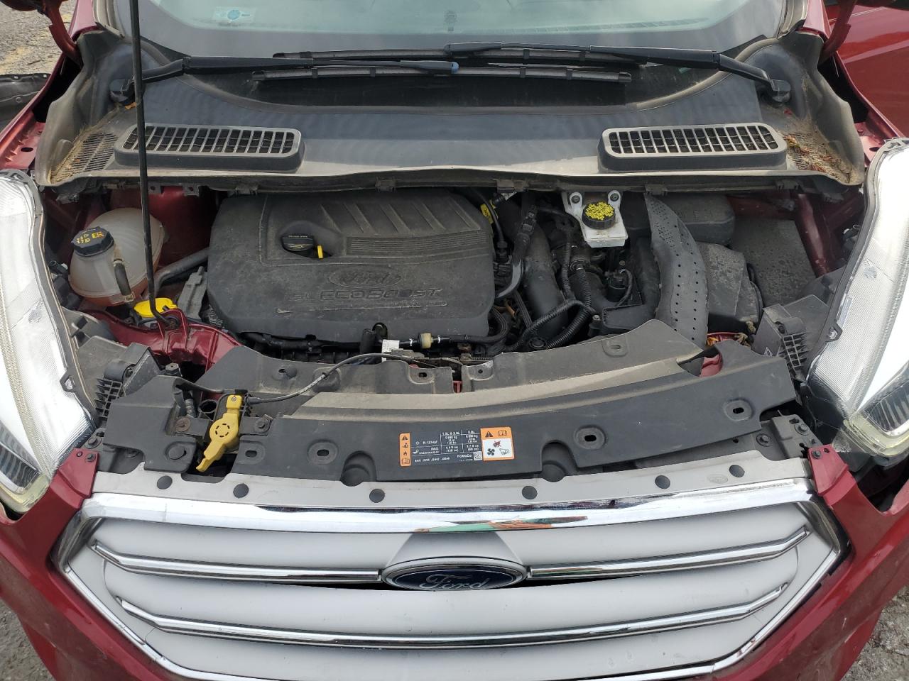 2017 Ford Escape Titanium VIN: 1FMCU9JD3HUB55942 Lot: 65229745