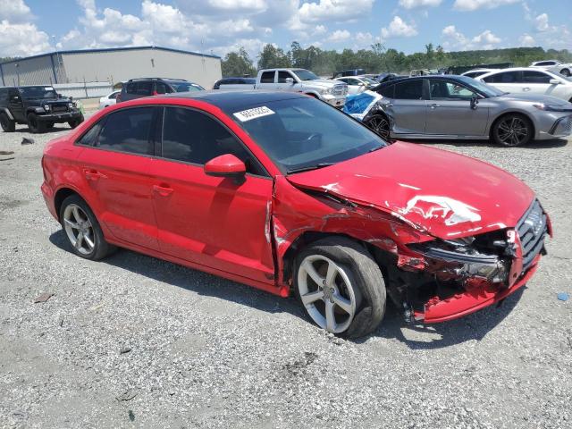 Sedans AUDI A3 2016 Czerwony