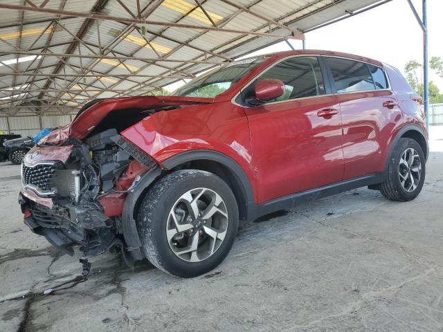 KIA SPORTAGE 2021 Красный