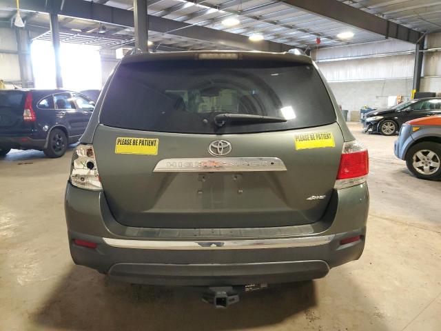  TOYOTA HIGHLANDER 2013 Zielony
