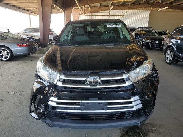  TOYOTA HIGHLANDER 2018 Czarny