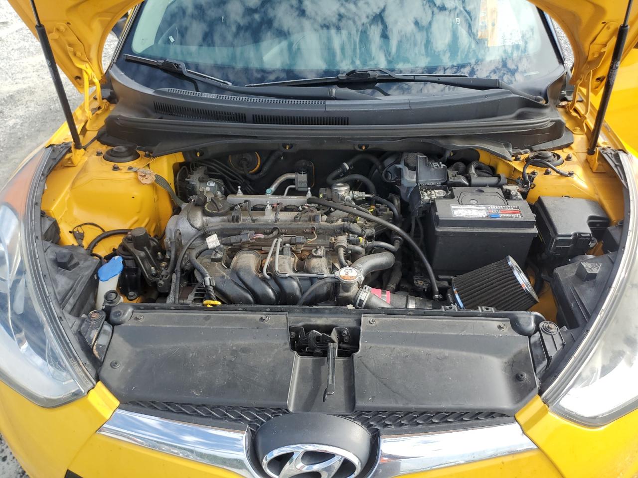 2015 Hyundai Veloster VIN: KMHTC6ADXFU244602 Lot: 63274895