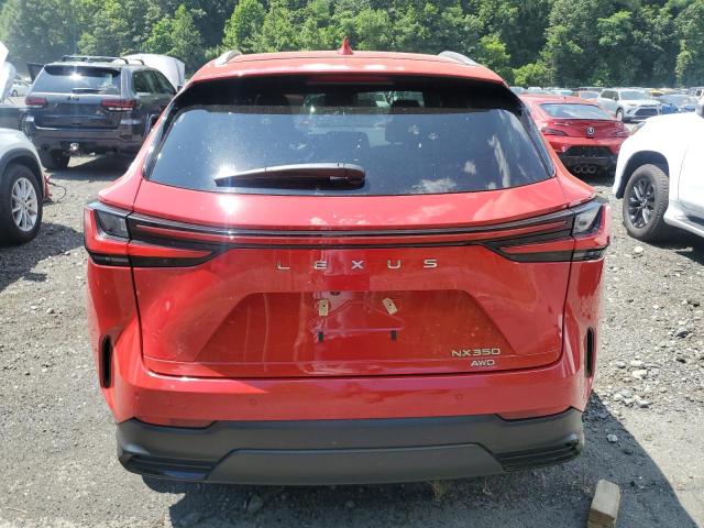  LEXUS NX 350 2022 Czerwony