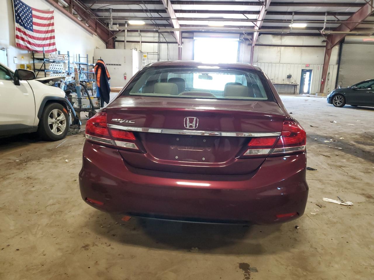 2013 Honda Civic Lx VIN: 19XFB2F55DE060453 Lot: 62894795