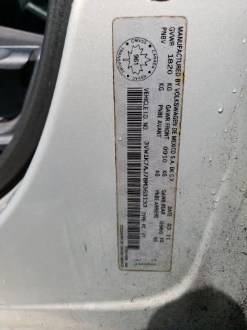 2011 VOLKSWAGEN JETTA BASE  