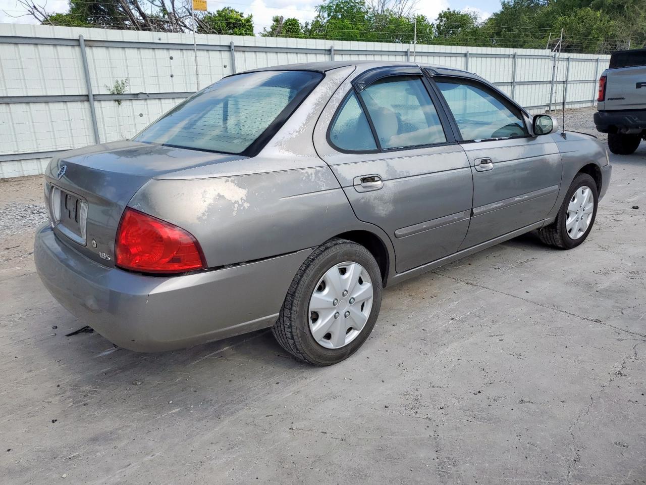 2004 Nissan Sentra 1.8 silver sedan gas 3N1CB51D24L828133 photo #4