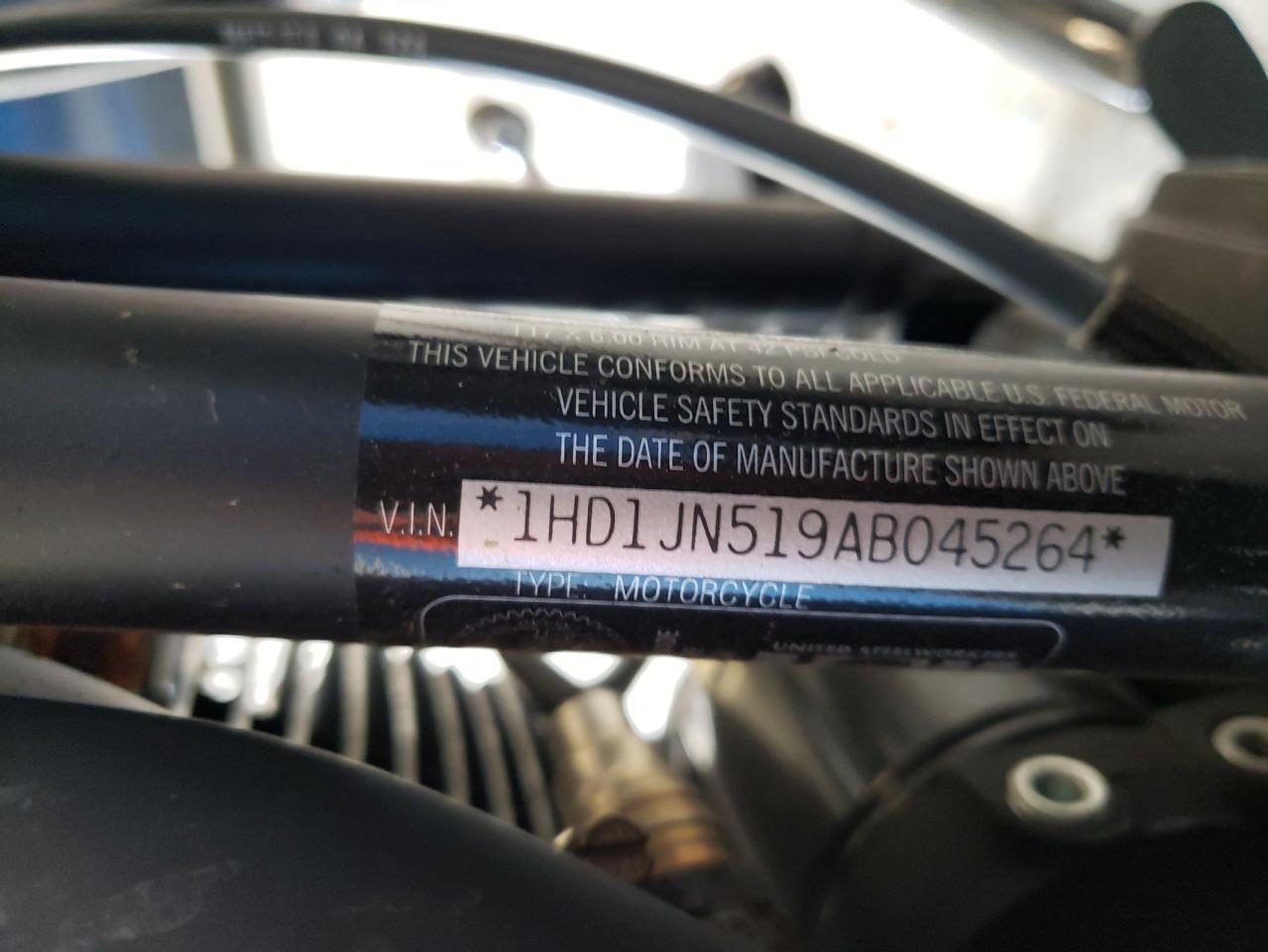 2010 Harley-Davidson Flstfb VIN: 1HD1JN519AB045264 Lot: 65524545
